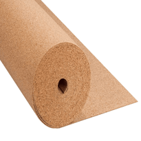 Cork Underlay - For Laminate Floor And Wooden Panels - 1M Wide Cork Insulation Roll