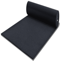 Isorubber Base By Thermal Economics - Acoustic Underlay - 10M x 1M x 6mm (10 Sqm)