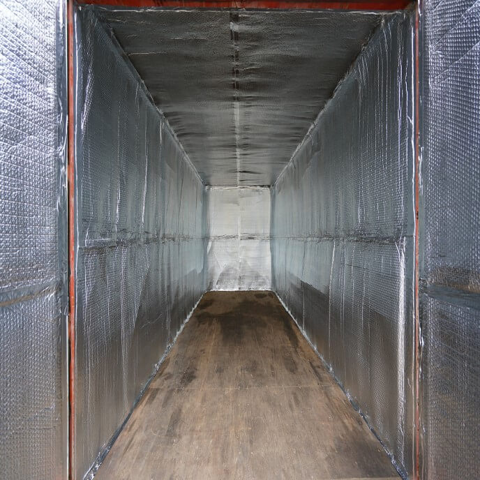 Insulated Shipping Container Liners - Ecoquilt
